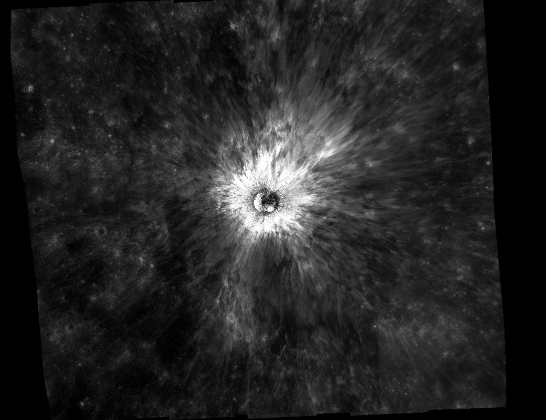 Full view of Chaplygin B crater