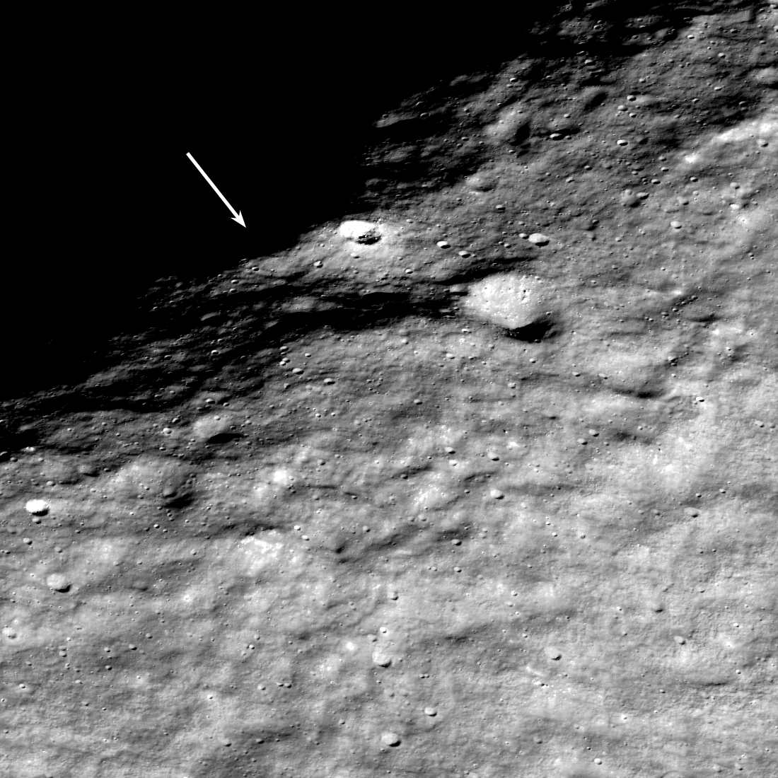 Where is the South Pole? Lunar Reconnaissance Orbiter Camera