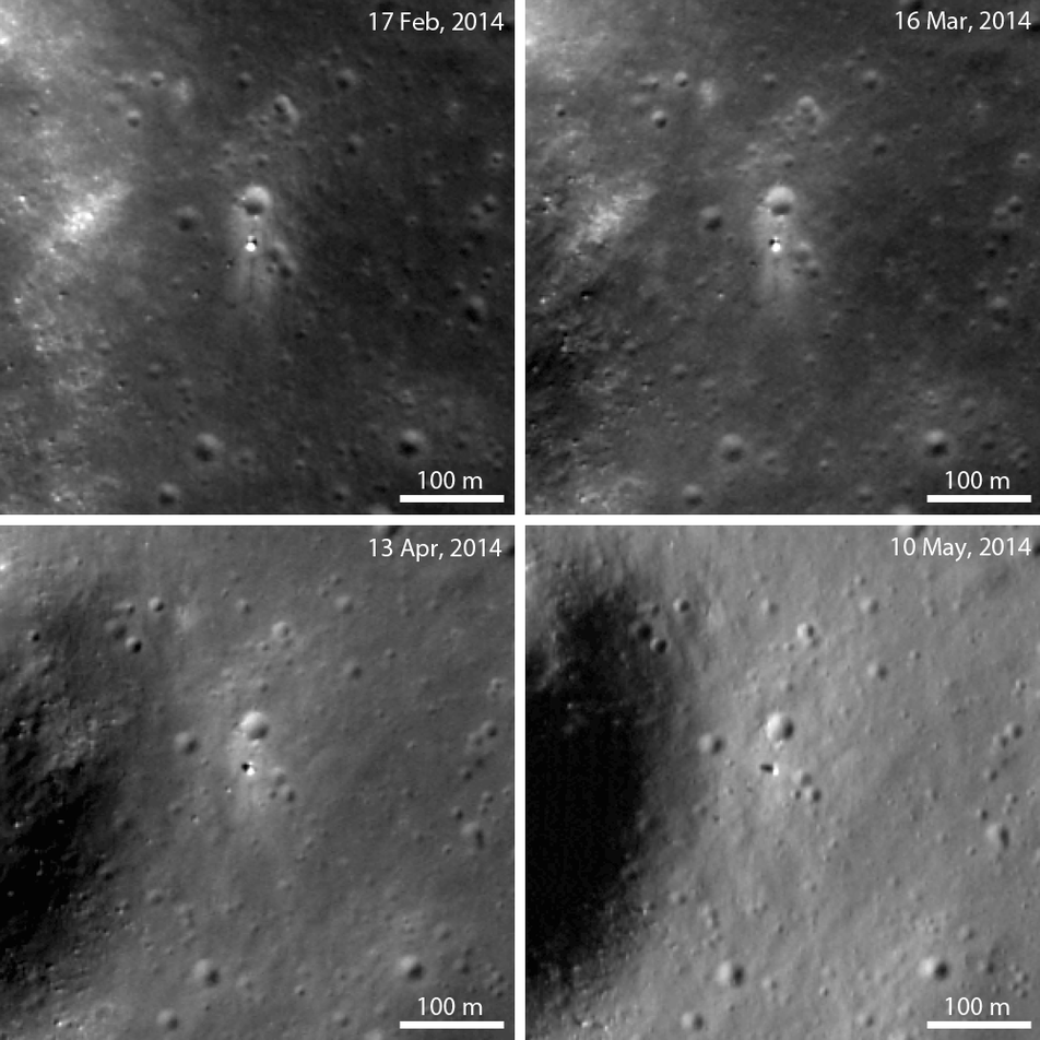 Four months of Chang'e 3 imaging