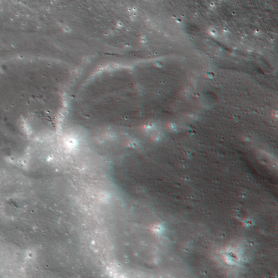 NAC Anaglyph: Rosseland Crater