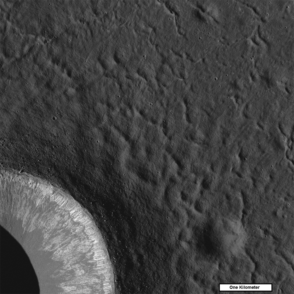 Crater Concentric Ridges