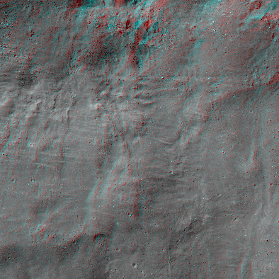 The South Side of Tycho Crater