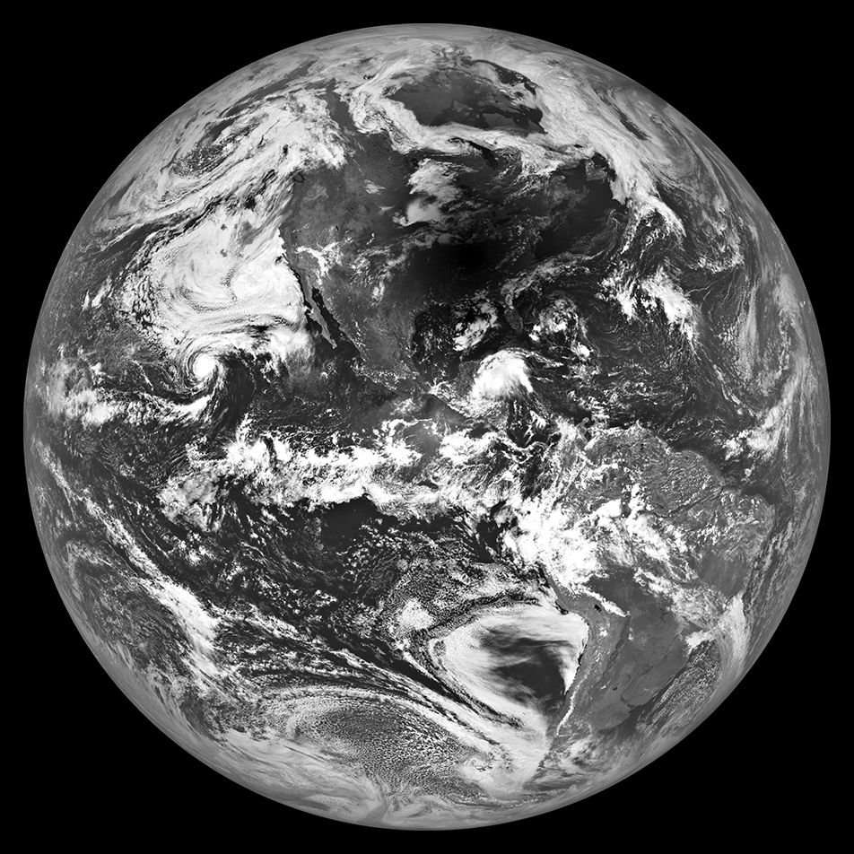 NAC E1257979189R Earth with eclipse shadow