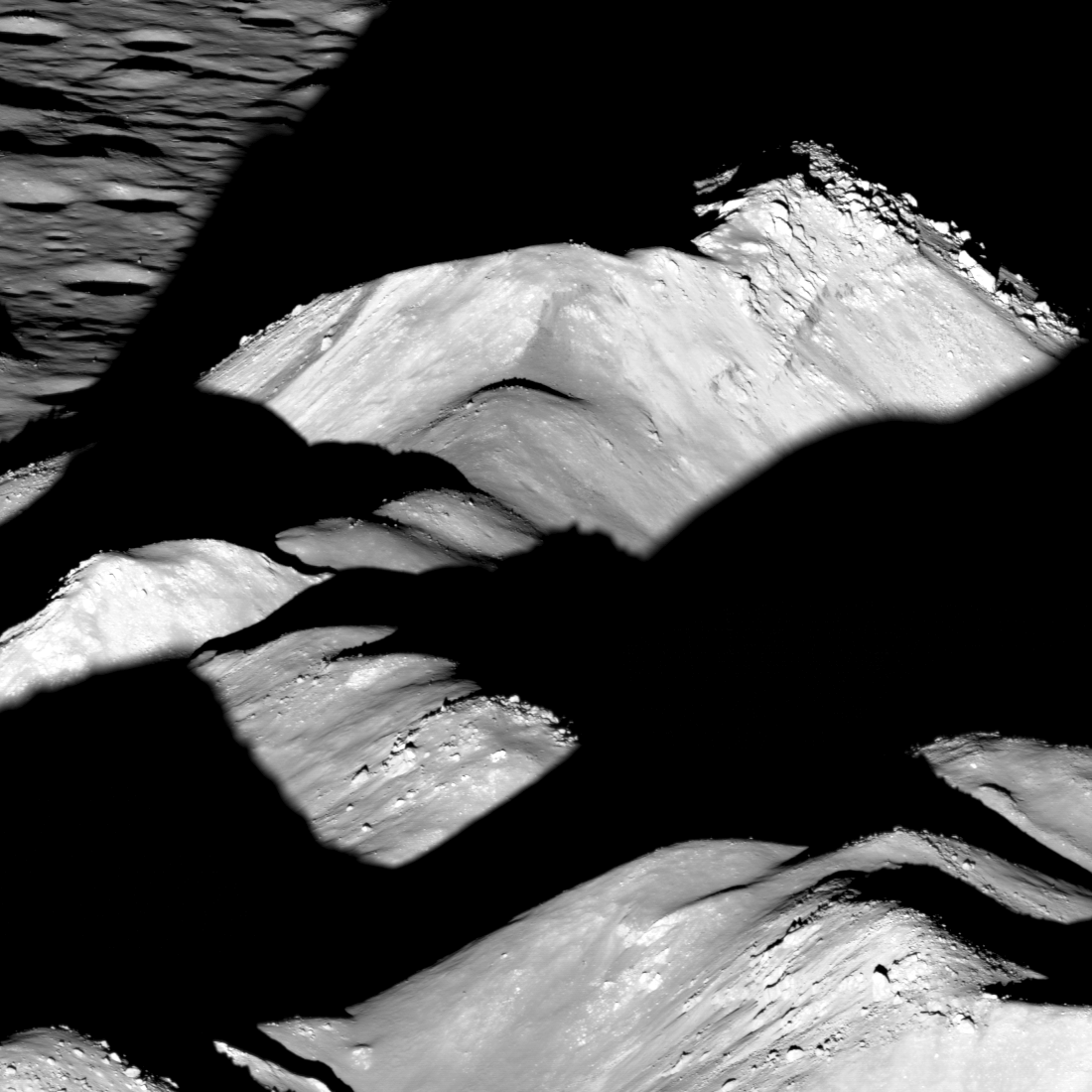 Central Peak of Copernicus Crater