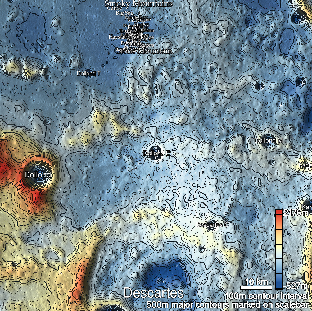 Dollond E 1b Shaded Relief