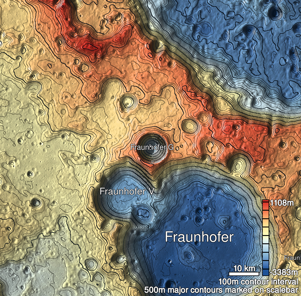 Fraunhofer G 1 Shaded Relief