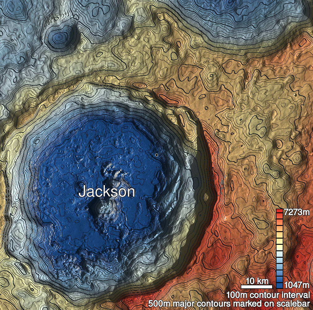 Jackson 6 Shaded Relief