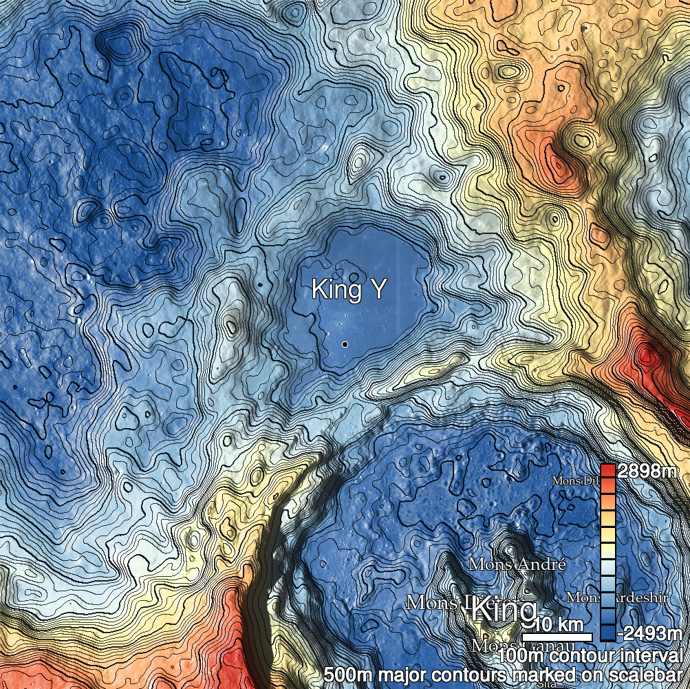 King 1b Shaded Relief
