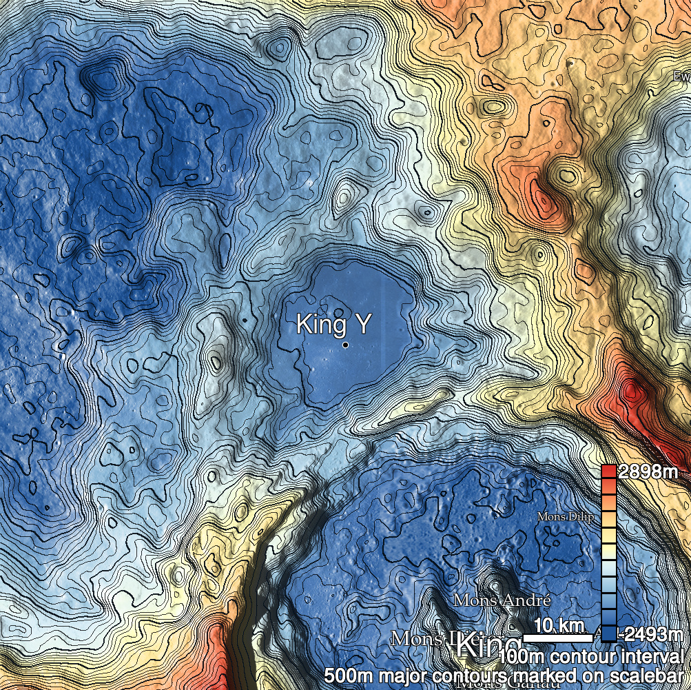 King 3a Shaded Relief