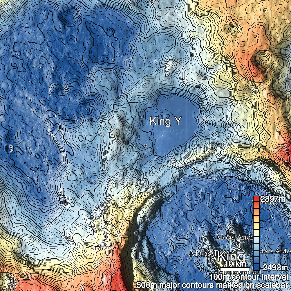 King 9a Shaded Relief