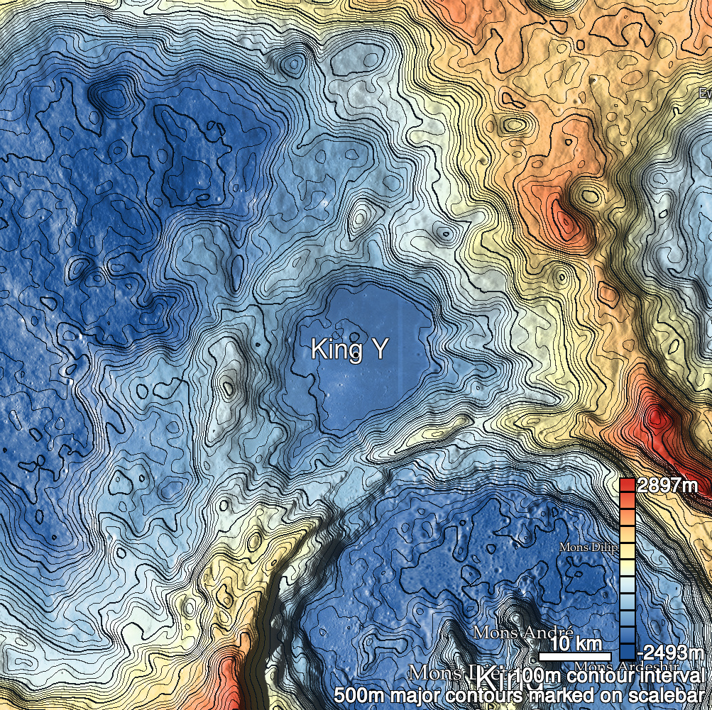 King 15a Shaded Relief