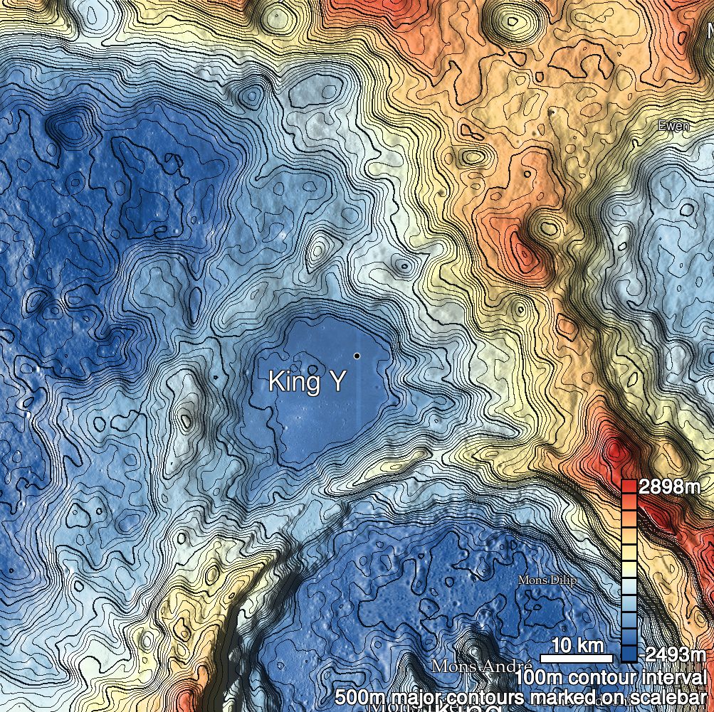 King 17 Shaded Relief