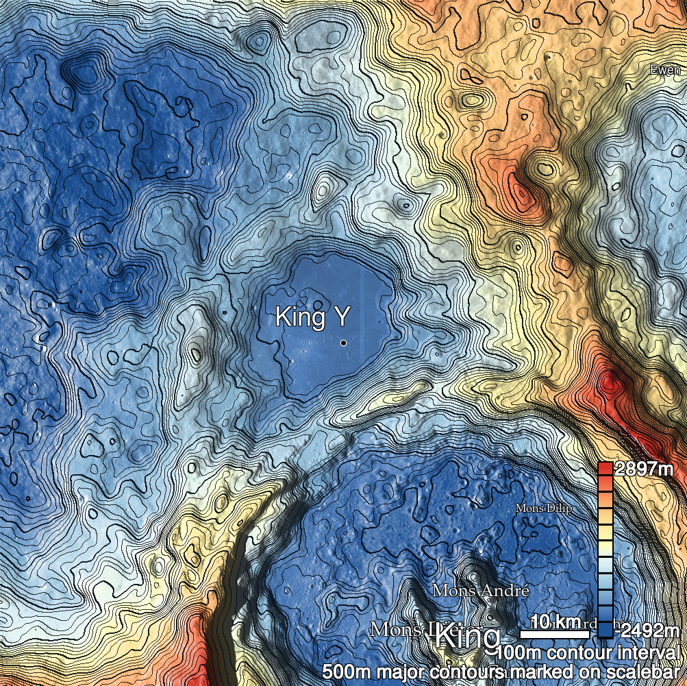 King 23 Shaded Relief