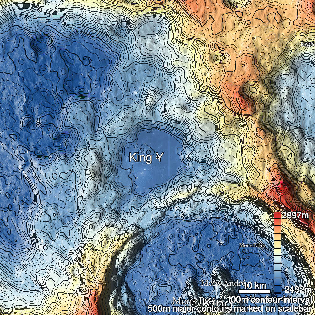 King 27 Shaded Relief