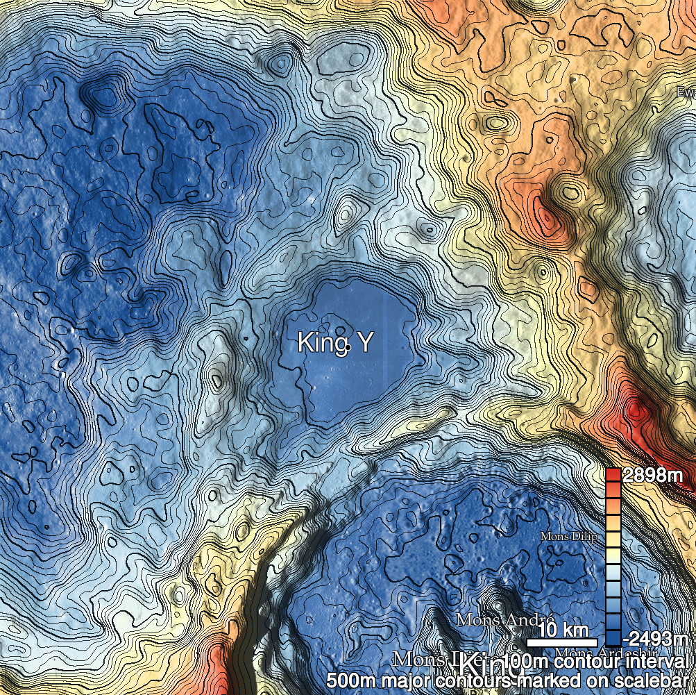 King 29 Shaded Relief