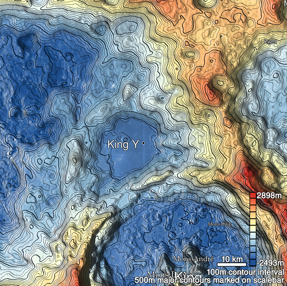 King 31 Shaded Relief