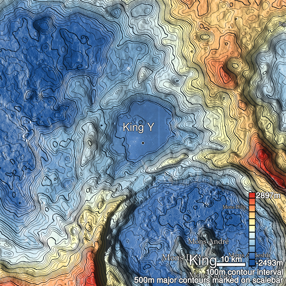 King 32 Shaded Relief