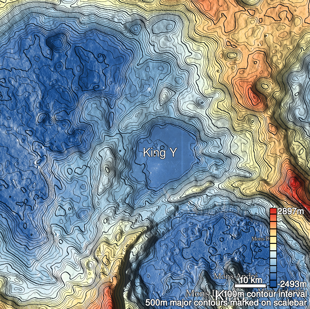 King 33 Shaded Relief