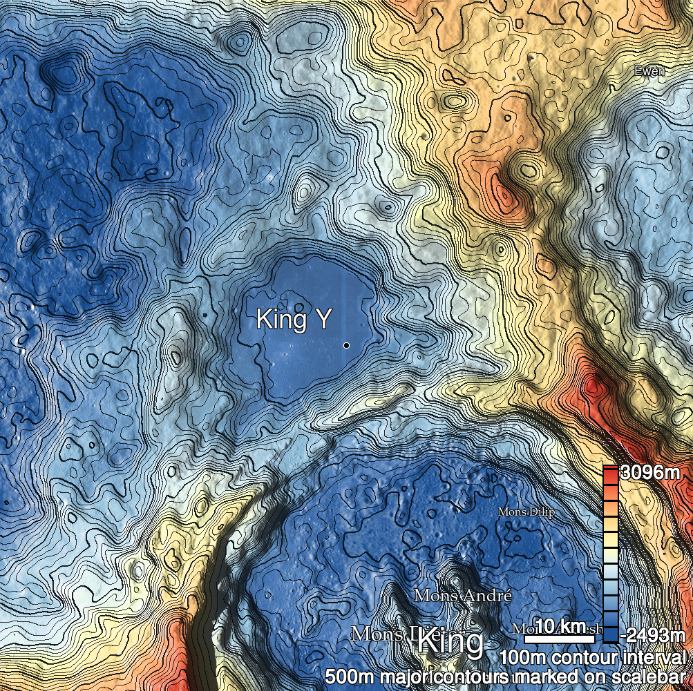 King 37 Shaded Relief