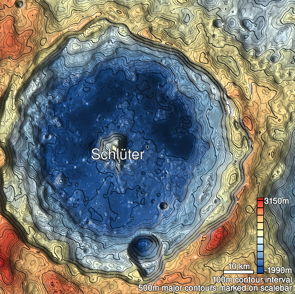 Schlüter Pit Shaded Relief