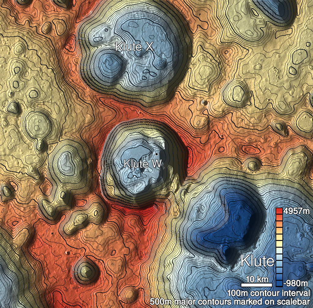 Klute W 1 Shaded Relief
