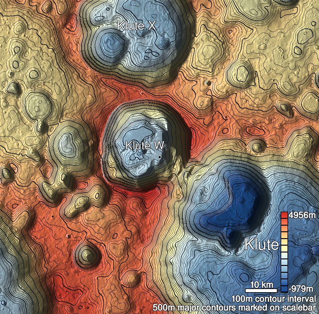 Klute W 4 Shaded Relief