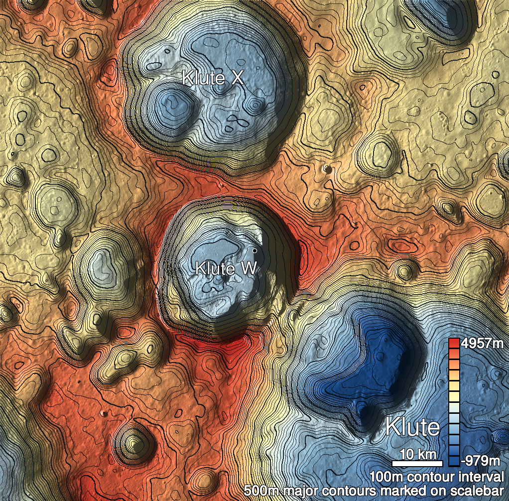 Klute W 5 Shaded Relief