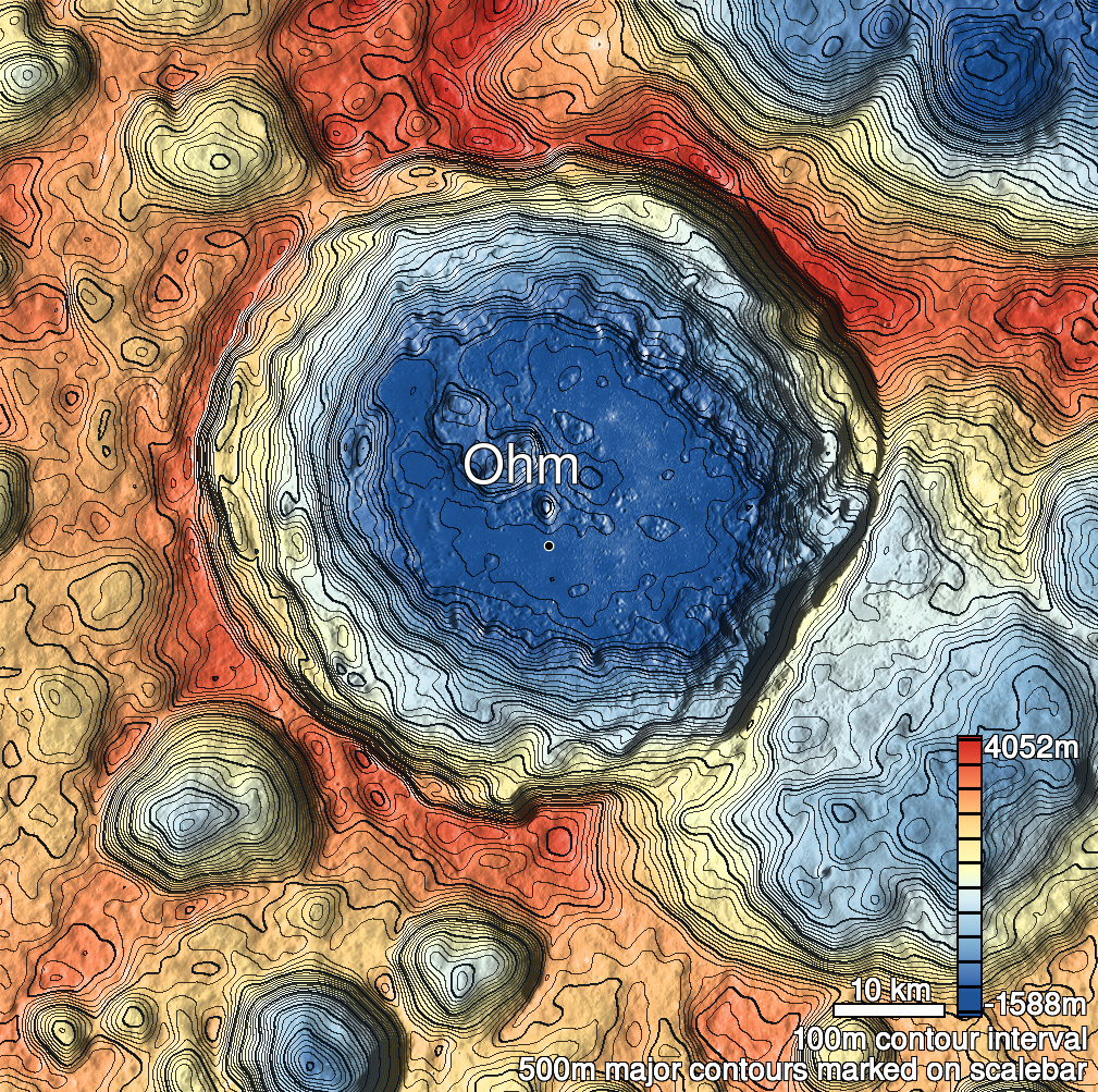 Ohm 1 Shaded Relief