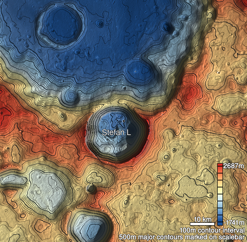 Stefan L 1 Shaded Relief