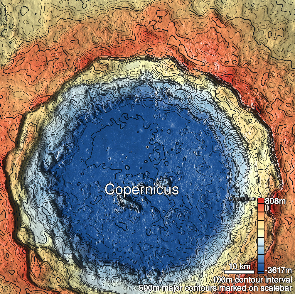 Copernicus 6b Shaded Relief