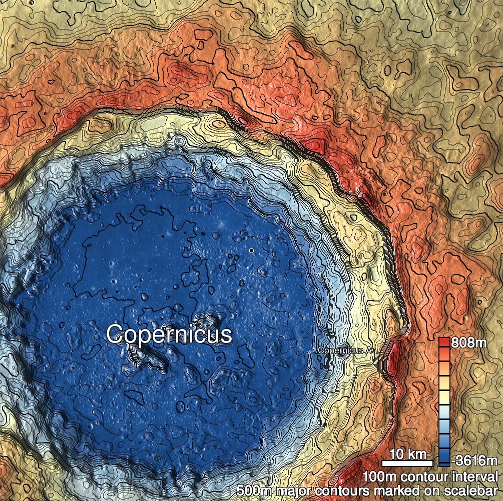 Copernicus 24 Shaded Relief