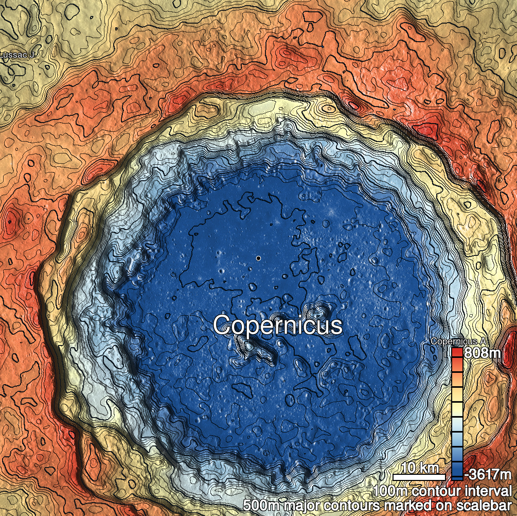 Copernicus LB2 Shaded Relief