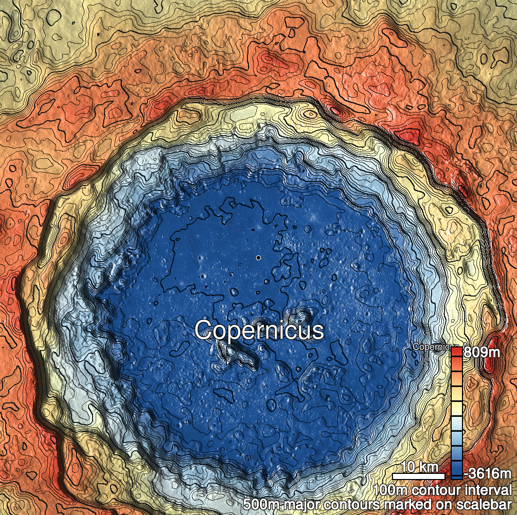 Copernicus LB3 Shaded Relief