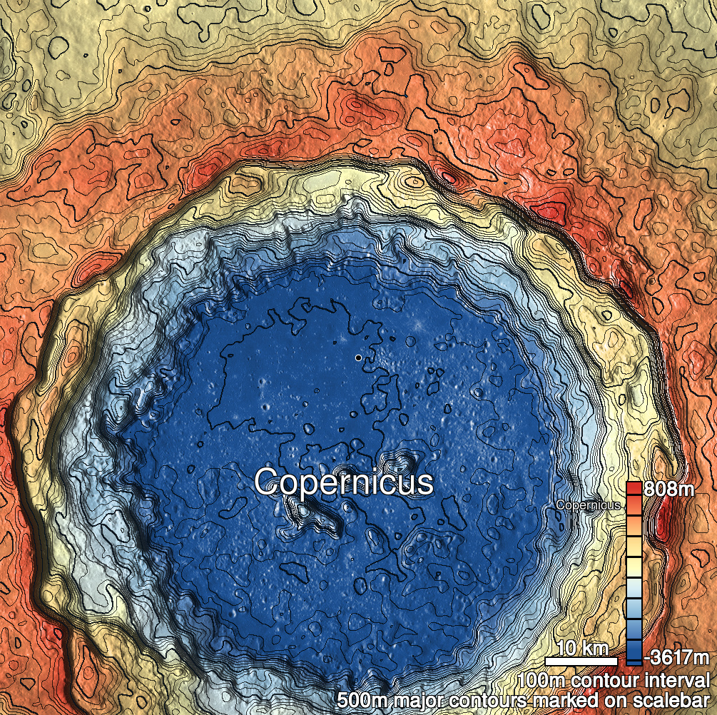 Copernicus LB4 Shaded Relief