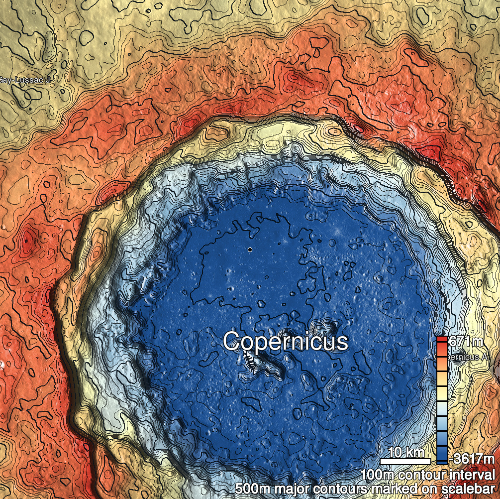 Copernicus LB5 Shaded Relief