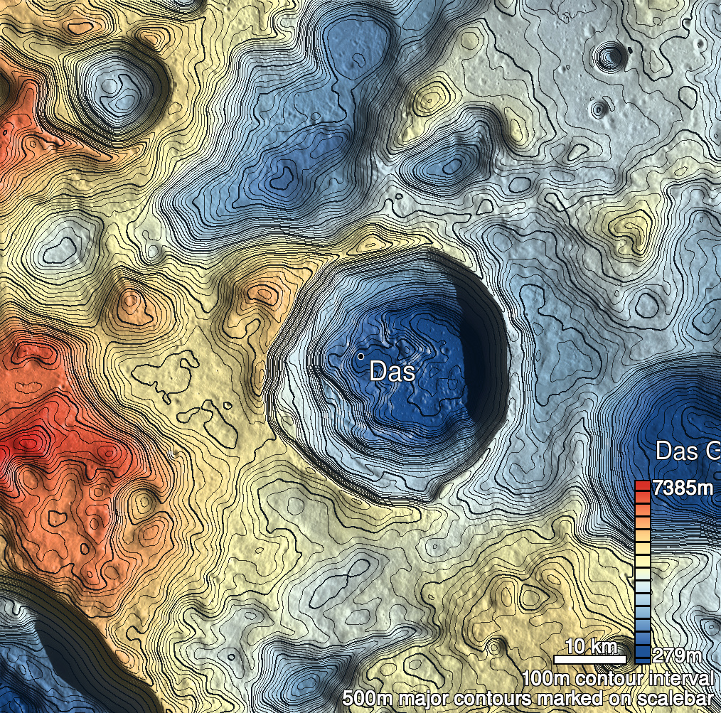 Das 4a Shaded Relief