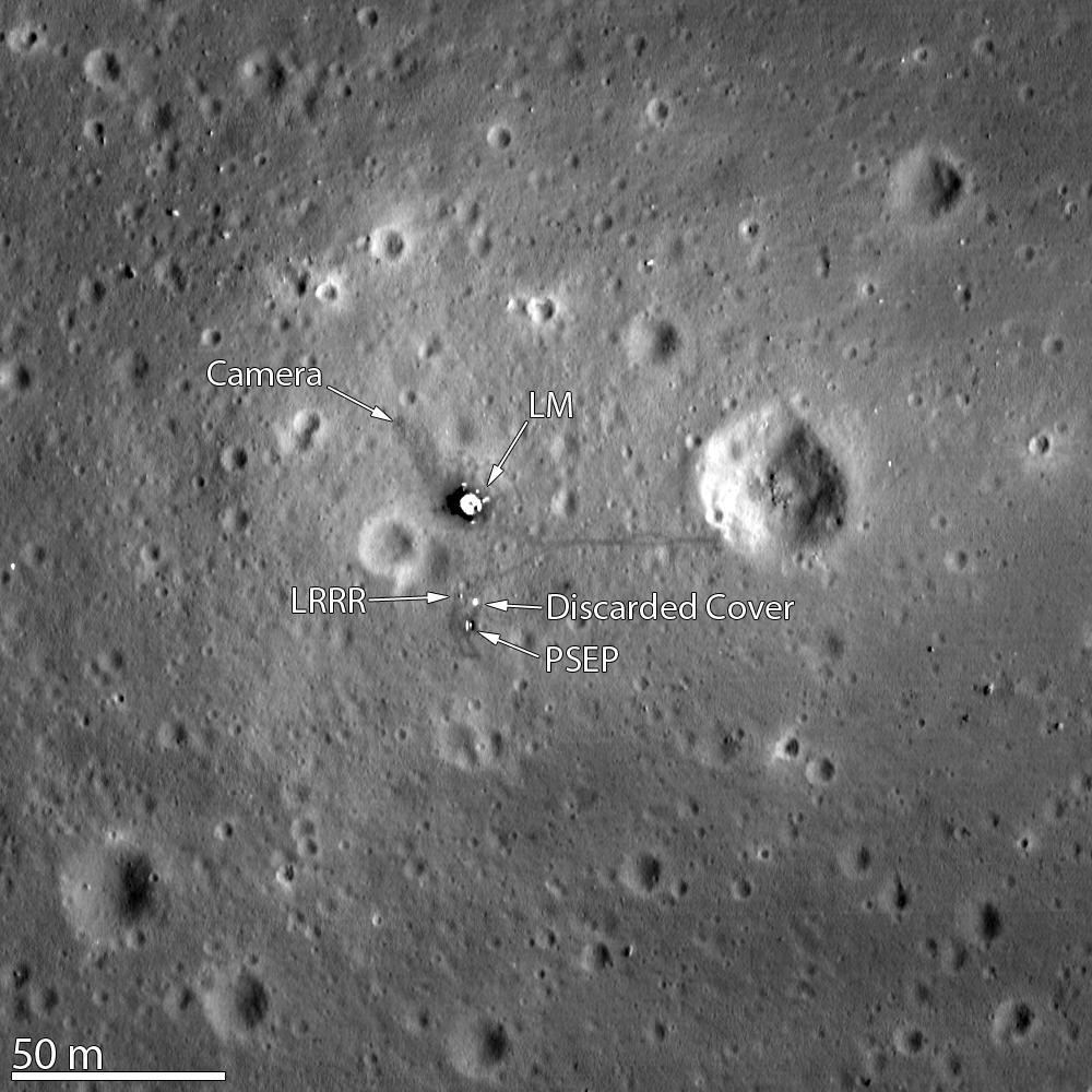 Apollo 11 From Low Altitude