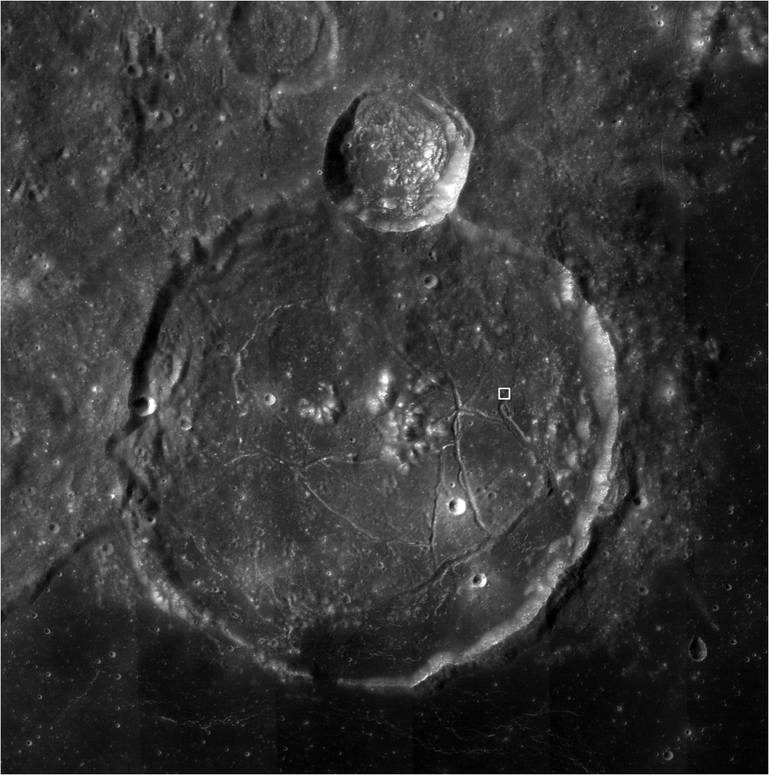 Details about   3d printed Gassendi Crater 