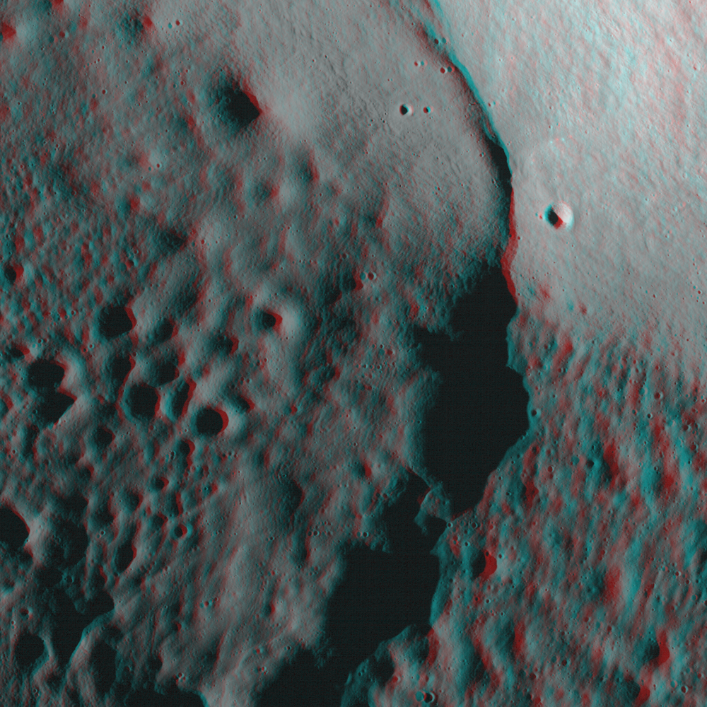 The Moon in 3D