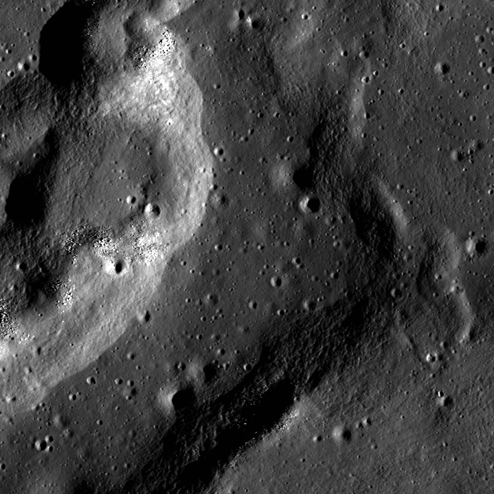 Wrinkle Ridge in Mare Crisium