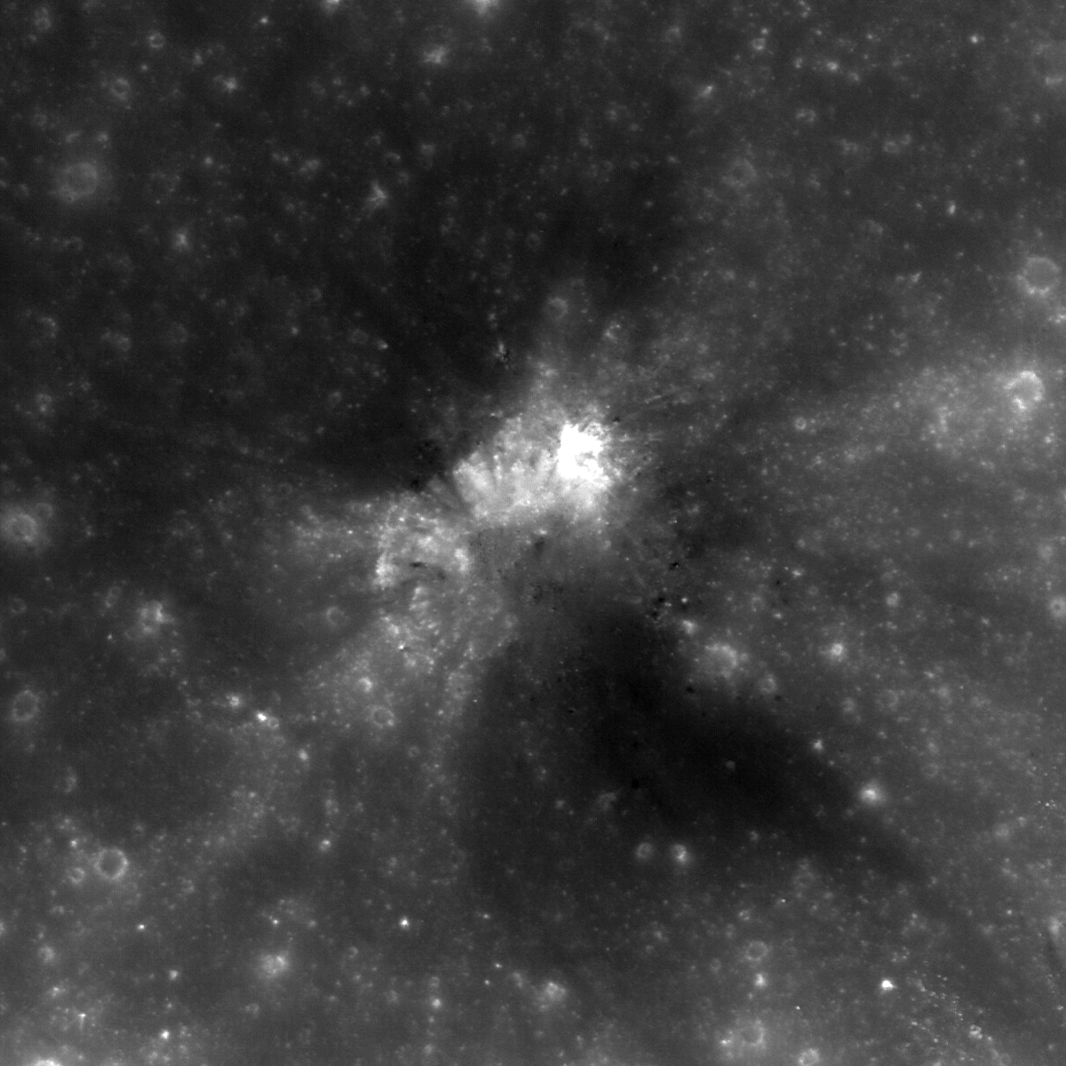 Hyginus Crater and Pyroclastics