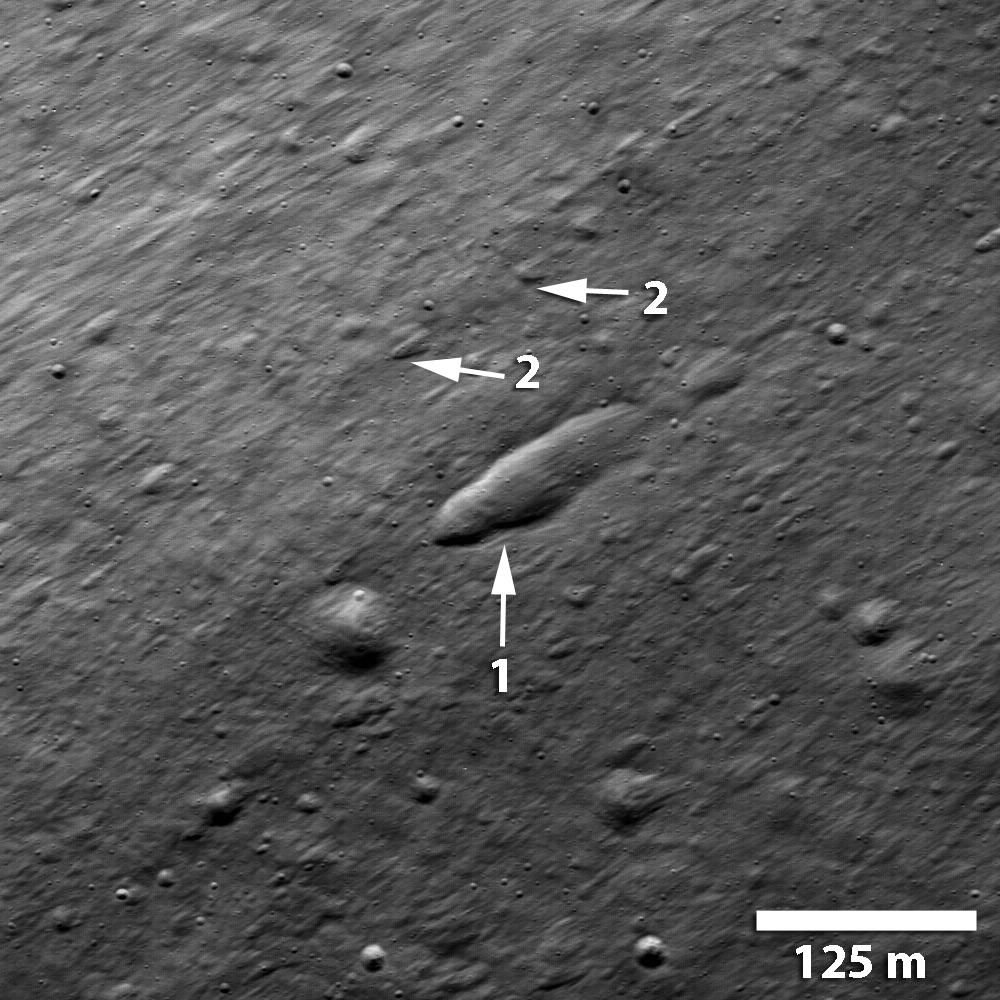 Ejecta Blanket Features