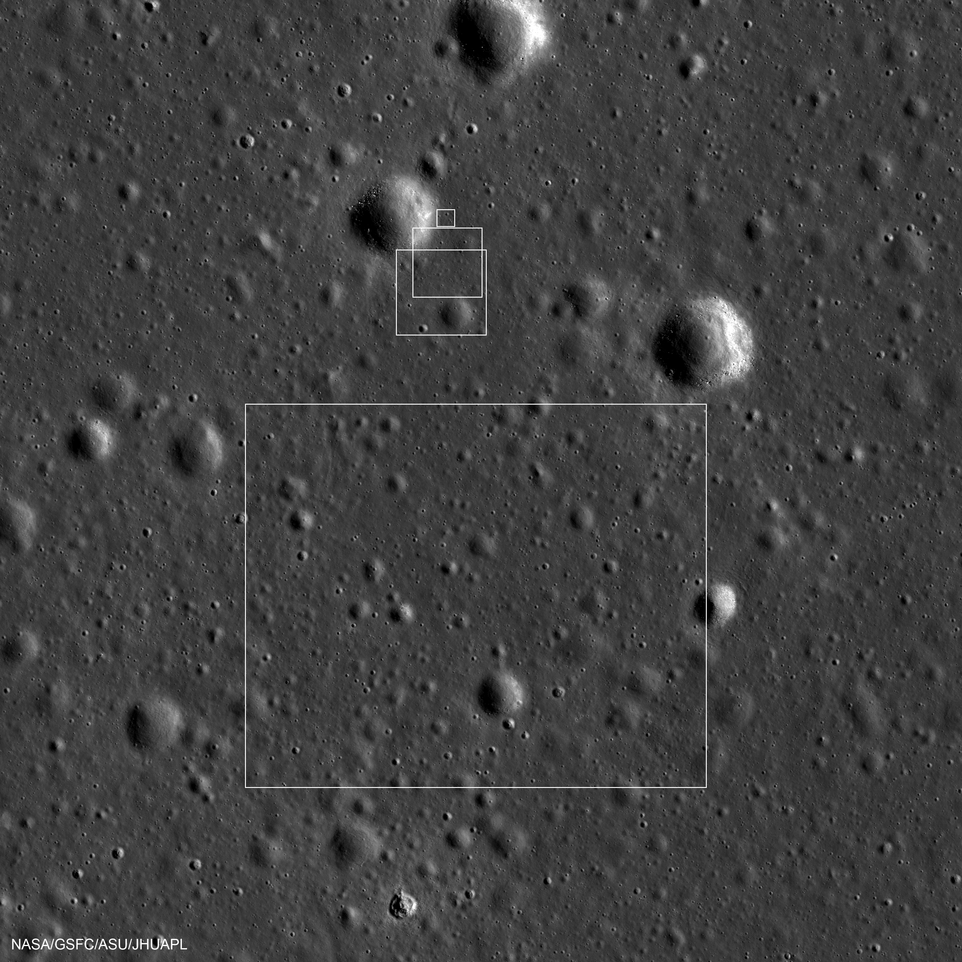 Locations of descent images