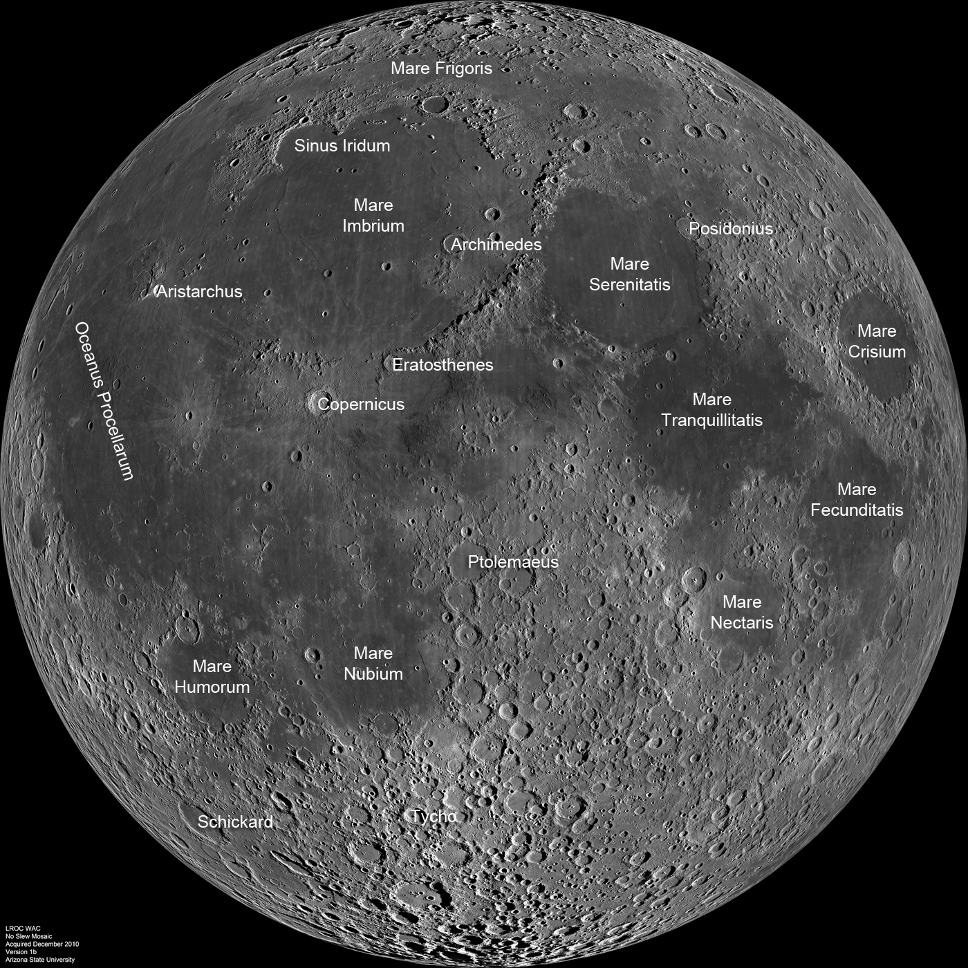 Nearside Spectacular! | Lunar Reconnaissance Orbiter Camera