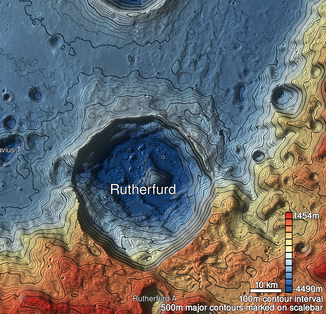 Rutherfurd 3 Shaded Relief