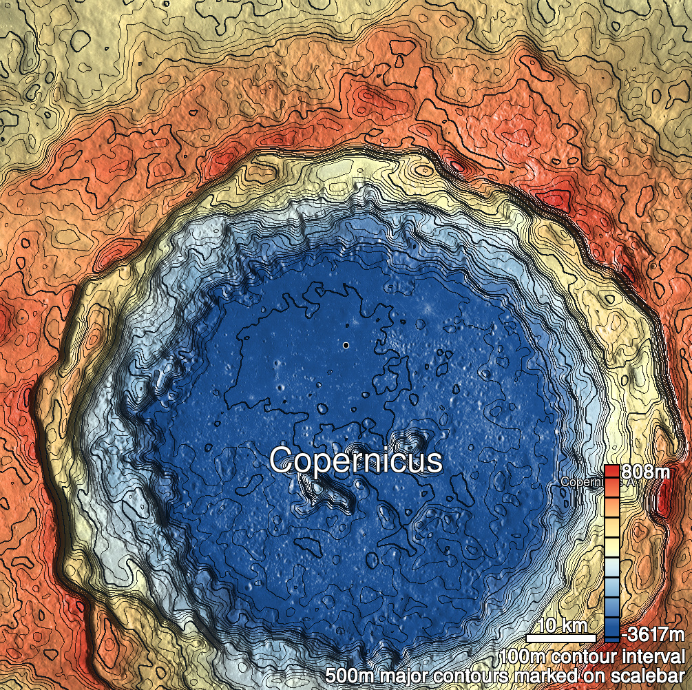 Copernicus 13b Shaded Relief